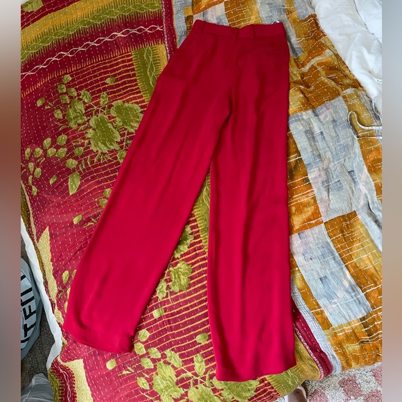Babaton size 2 red trousers - Picture 2 of 6